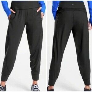 Women’s Athleta Distance Jogger Black Pants M Medium